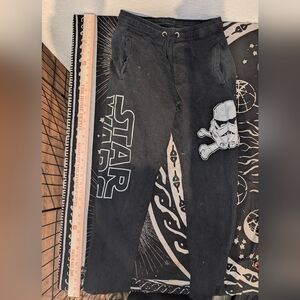 Star Wars Black Joggers with Stormtrooper Design